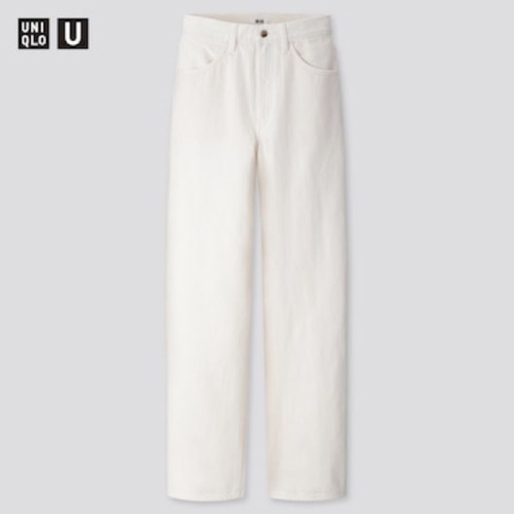 Uniqlo U Wide Fit Curved Jeans!